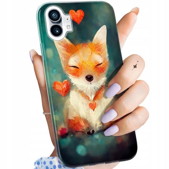 Etui Do Nothing Phone 1 Wzory Liski Lisy Fox Obudowa Pokrowiec Case Hello Case