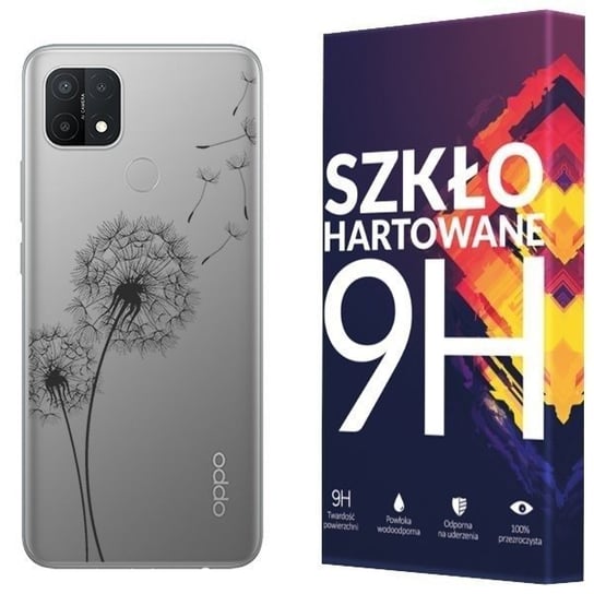 Etui Do Oppo A15 Nadruk Kreatui Koronka + Szkło 9H Kreatui