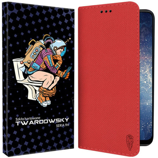 ETUI DO OPPO A16S CASE TWARDOWSKY ASTRO + SZKŁO 9H TWARDOWSKY