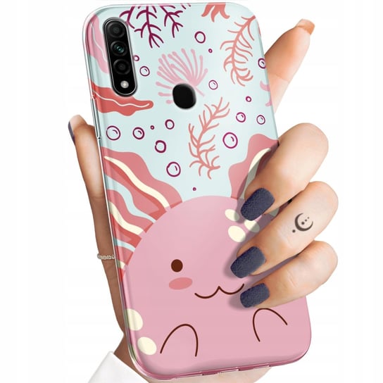 Etui Do Oppo A31 2020 Wzory Axolotl Aksolotl Z Aksolotlem Obudowa Pokrowiec Oppo