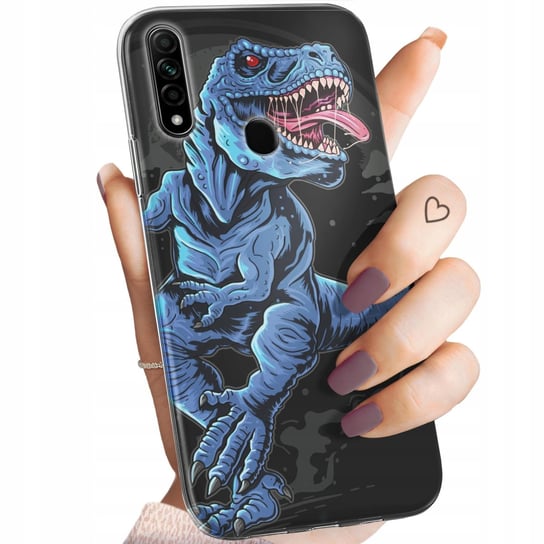 Etui Do Oppo A31 2020 Wzory Dinozaury Reptilia Prehistoryczne Obudowa Case Oppo