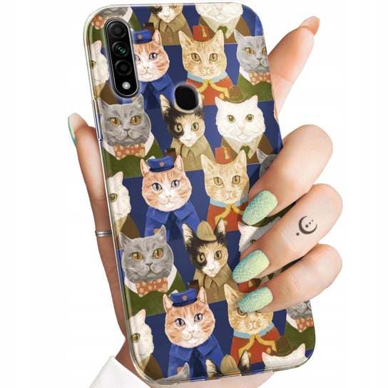 Etui Do Oppo A31 2020 Wzory Koty Kociaki Kotki Obudowa Pokrowiec Case Oppo