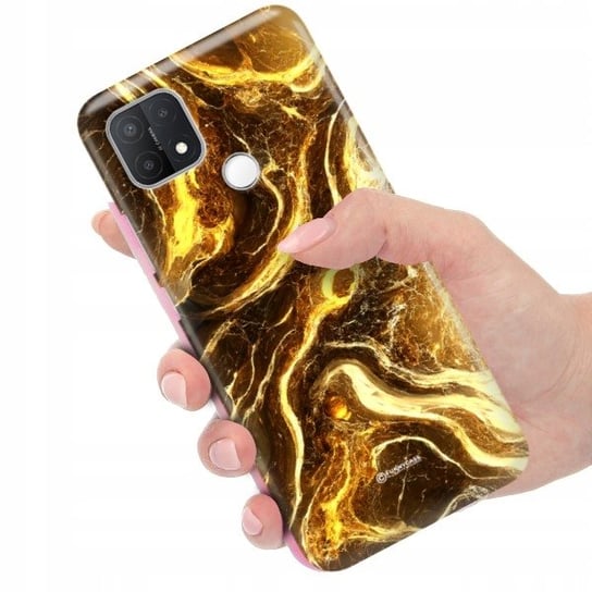 ETUI do OPPO A35 Marmurki Shine Top MARBLE Wzory Funnycase