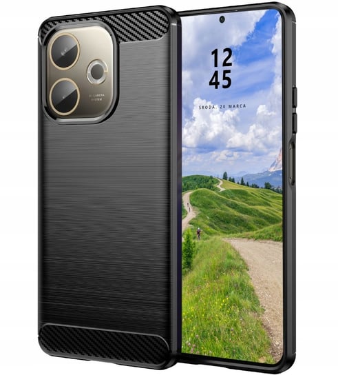 Etui do Oppo A5 Pro 5G PANCERNE PLECKI OBUDOWA KARBON CASE Radian