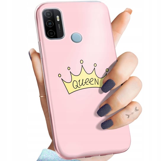 Etui Do Oppo A53 2020 / A53S Wzory Księżniczka Queen Princess Obudowa Case Oppo