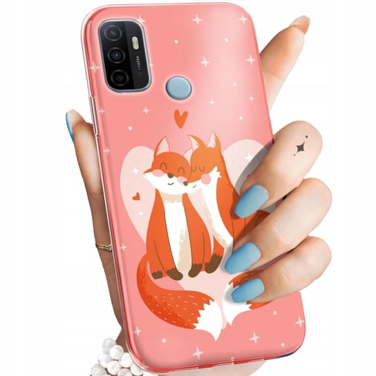 ETUI DO OPPO A53 2020 / A53S WZORY LOVE MIŁOŚĆ ZAKOCHANIE OBUDOWA POKROWIEC Oppo