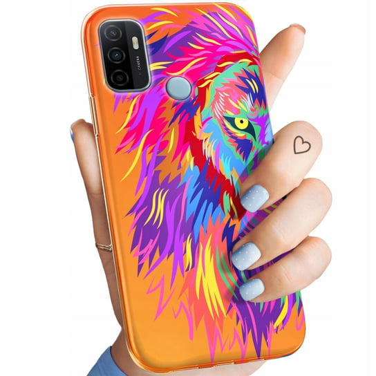 Etui Do Oppo A53 2020 / A53S Wzory Neonowe Neon Jaskrawe Obudowa Pokrowiec Oppo