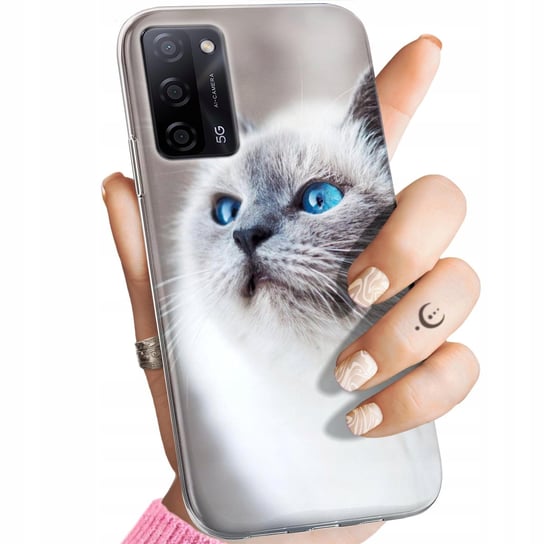 Etui Do Oppo A55 5G Wzory Animals Zdjęcia Zwierzęta Obudowa Pokrowiec Case Oppo