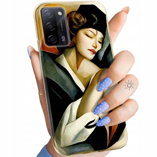 Etui Do Oppo A55 5G Wzory Art Deco Łempicka Tamara Barbier Wielki Gatsby Oppo