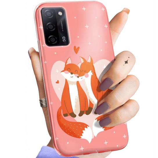 Etui Do Oppo A55 5G Wzory Love Miłość Zakochanie Obudowa Pokrowiec Case Oppo