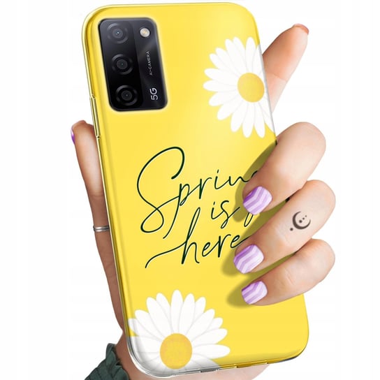 Etui Do Oppo A55 5G Wzory Wiosna Wiosenne Spring Obudowa Pokrowiec Case Oppo