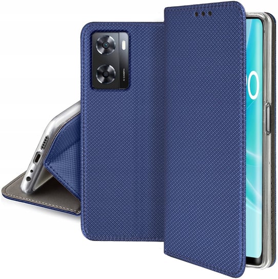 Etui Do Oppo A57 4G / A57S Smart Magnet + Szkło Inna marka