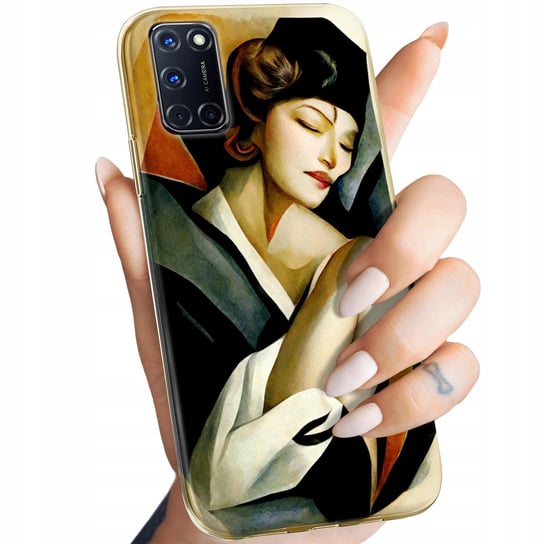 Etui Do Oppo A72 Wzory Art Deco Łempicka Tamara Barbier Wielki Gatsby Case Oppo