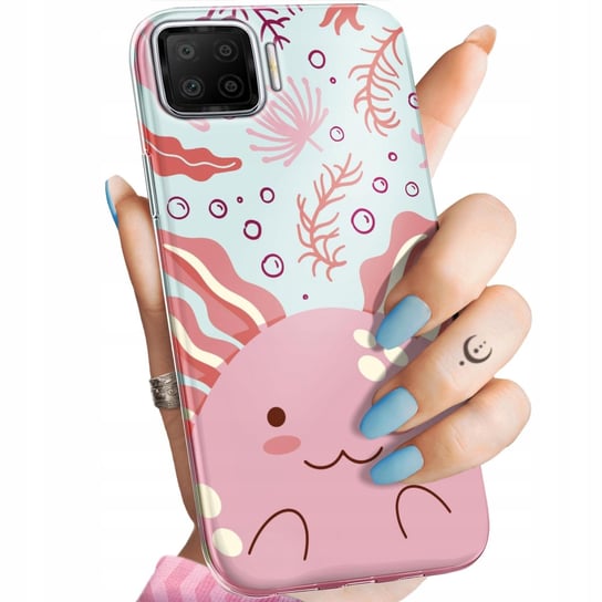 Etui Do Oppo A73 Wzory Axolotl Aksolotl Z Aksolotlem Obudowa Pokrowiec Case Oppo