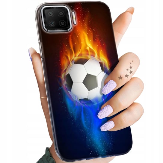 Etui Do Oppo A73 Wzory Sport Piłkarskie Piłka Nożna Obudowa Pokrowiec Case Oppo