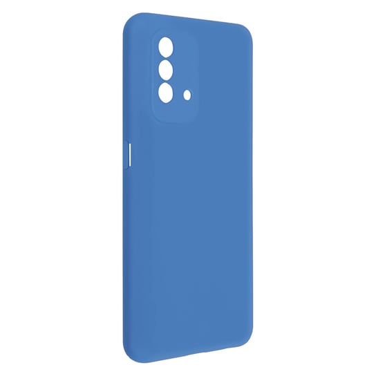 Etui do Oppo A74 Silikonowe Półsztywne Soft Touch niebieskie Avizar