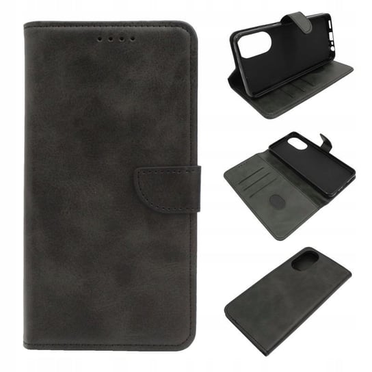 Etui Do Oppo A78 4G Cph2565 Smart Leather Czarne Obudowa Pokrowiec Case GSM-HURT