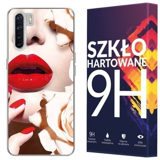 Etui Do Oppo A91 Kreatui Fotocase 0.3Mm + Szkło 9H Kreatui