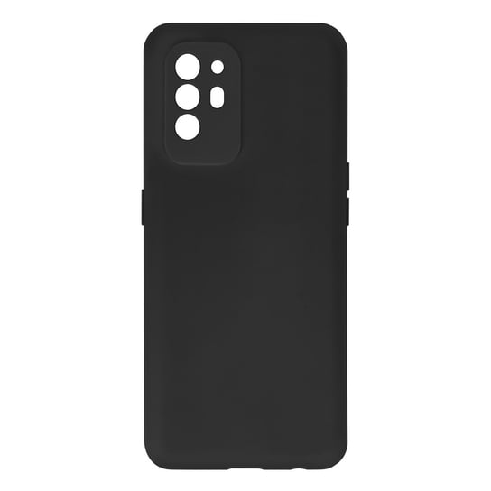 Etui do Oppo A94 5G Silikonowe Półsztywne Soft Touch czarne Avizar