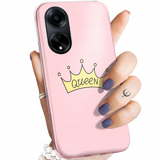 Etui Do Oppo A98 5G Wzory Księżniczka Queen Princess Obudowa Pokrowiec Case Oppo