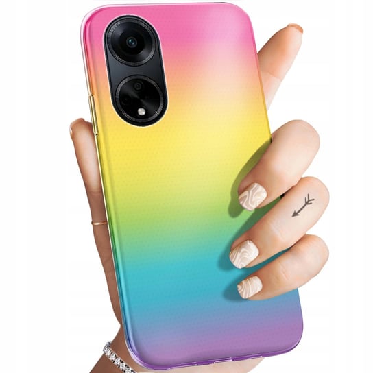 ETUI DO OPPO A98 5G WZORY LGBT RÓWNOŚĆ PRIDE OBUDOWA POKROWIEC CASE Oppo