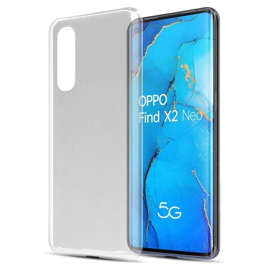 Etui Do Oppo FIND X2 NEO Pokrowiec w W PEŁNI PRZEZROCZYSTY Obudowa Ochronny TPU Silikon Case Cover Cadorabo Cadorabo