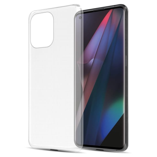 Etui Do Oppo FIND X3 PRO Pokrowiec w W PEŁNI PRZEZROCZYSTY Obudowa Ochronny TPU Silikon Case Cover Cadorabo Cadorabo