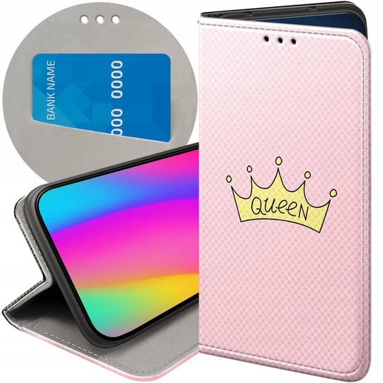 ETUI DO OPPO RENO 10 5G / 10 PRO 5G WZORY KSIĘŻNICZKA QUEEN PRINCESS CASE Oppo