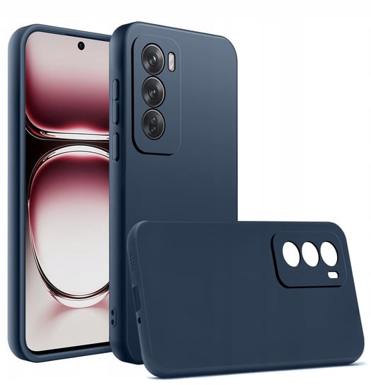 Etui do Oppo Reno 12 5G CASE SOFT MATT PLECKI MATOWE Krainagsm