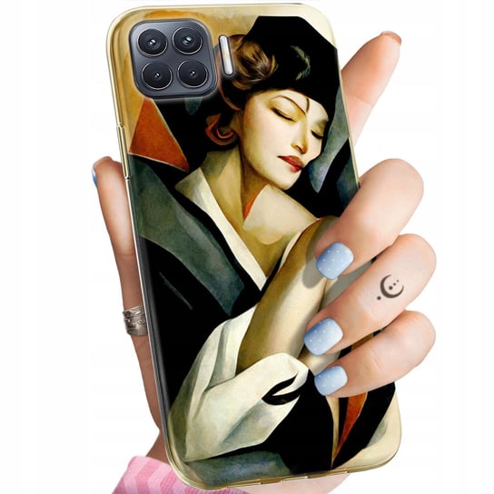 Etui Do Oppo Reno 4 Lite Wzory Art Deco Łempicka Tamara Barbier Obudowa Oppo