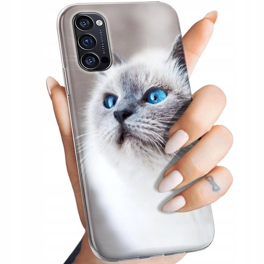 Etui Do Oppo Reno 4 Pro 5G Wzory Animals Zdjęcia Zwierzęta Obudowa Case Oppo