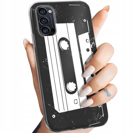 Etui Do Oppo Reno 4 Pro 5G Wzory Retro Old School Obudowa Pokrowiec Case Oppo