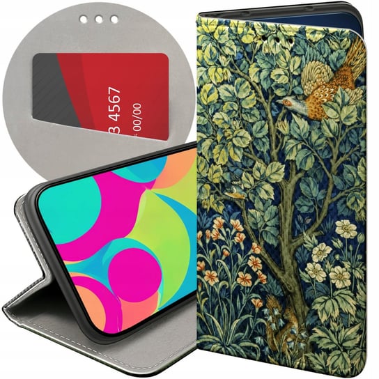 ETUI DO OPPO RENO 4 PRO 5G WZORY WILLIAM MORRIS ARTS AND CRAFTS TAPETY CASE Oppo