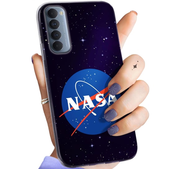 Etui Do Oppo Reno 4 Pro Wzory Nasa Kosmos Astronomia Gwiazdy Obudowa Case Oppo