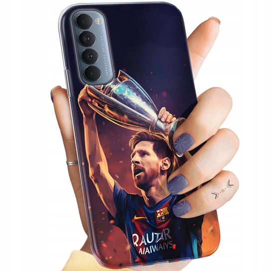 Etui Do Oppo Reno 4 Pro Wzory Piłka Nożna Z Piłkarzami Kluby Piłkarskie Oppo