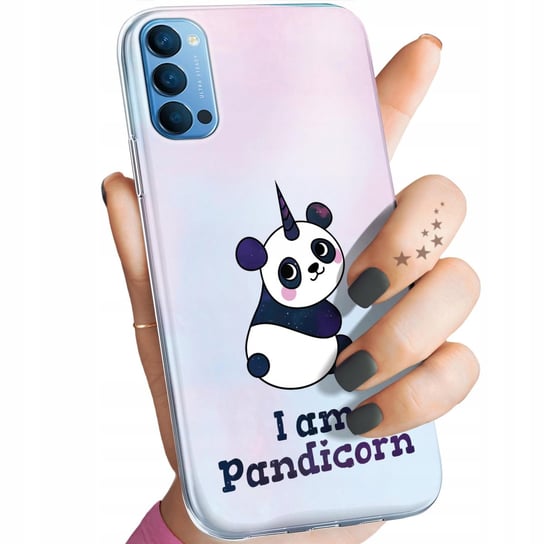 Etui Do Oppo Reno 4 Wzory Misie Koala Miś Obudowa Pokrowiec Case Oppo