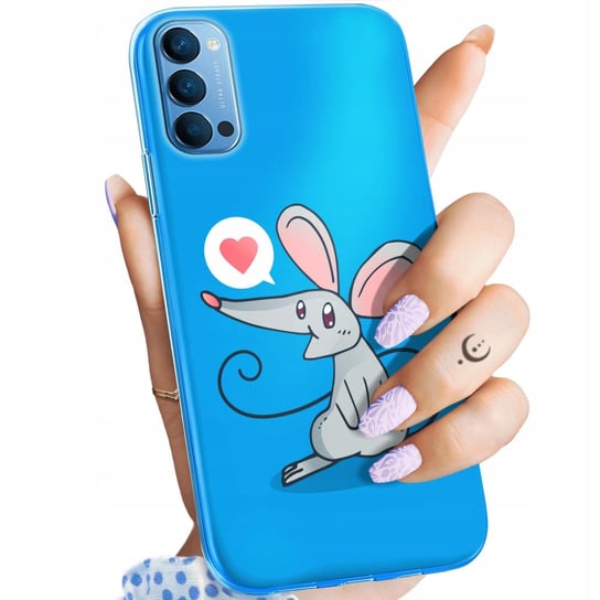 ETUI DO OPPO RENO 4 WZORY MYSZKA MOUSE MINI OBUDOWA POKROWIEC CASE Oppo