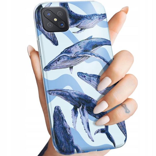 ETUI DO OPPO RENO 4Z 5G WZORY MORZE FALE WODA AQUA OBUDOWA POKROWIEC CASE Oppo