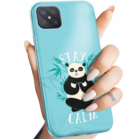 Etui Do Oppo Reno 4Z 5G Wzory Panda Bambus Pandy Obudowa Pokrowiec Case Oppo