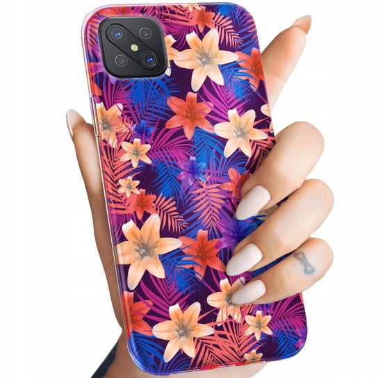 ETUI DO OPPO RENO 4Z 5G WZORY TROPIC TROPIKALNE TROPIKI EGZOTYKA OBUDOWA Oppo