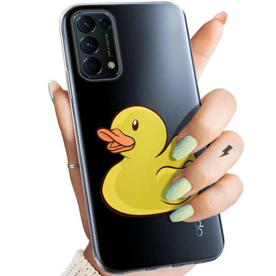 Etui Do Oppo Reno 5 5G Wzory Bez Tła Naklejki Sticker Obudowa Pokrowiec Oppo