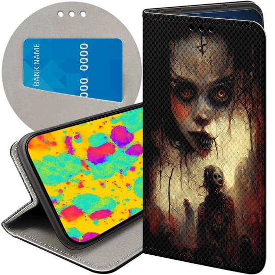 ETUI DO OPPO RENO 5 5G WZORY HALLOWEEN ZOMBIE DYNIE CZASZKI CZAROWNICE CASE Oppo