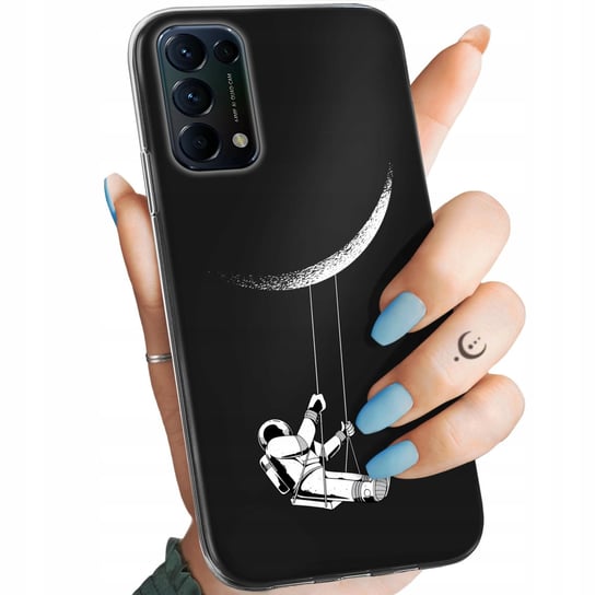 Etui Do Oppo Reno 5 5G Wzory Kosmos Obudowa Pokrowiec Case Oppo