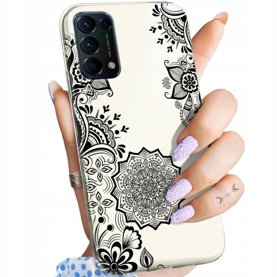 Etui Do Oppo Reno 5 5G Wzory Mandala Buddyzm Sztuka Wzory Obudowa Pokrowiec Oppo