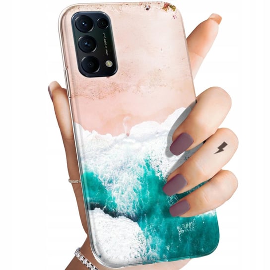 Etui Do Oppo Reno 5 5G Wzory Natura Przyroda Krajobrazy Obudowa Pokrowiec Oppo