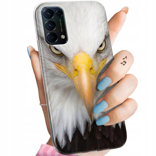 ETUI DO OPPO RENO 5 5G WZORY ORZEŁ SOKÓŁ EAGLE OBUDOWA POKROWIEC CASE Oppo