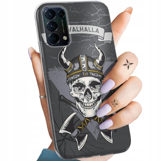 ETUI DO OPPO RENO 5 5G WZORY WIKINGOWIE VIKING RUNY ODYN OBUDOWA POKROWIEC Oppo