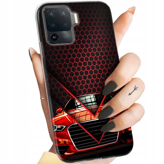 Etui Do Oppo Reno 5 Lite Wzory Auto Motor Pojazdy Samochody Obudowa Case Oppo