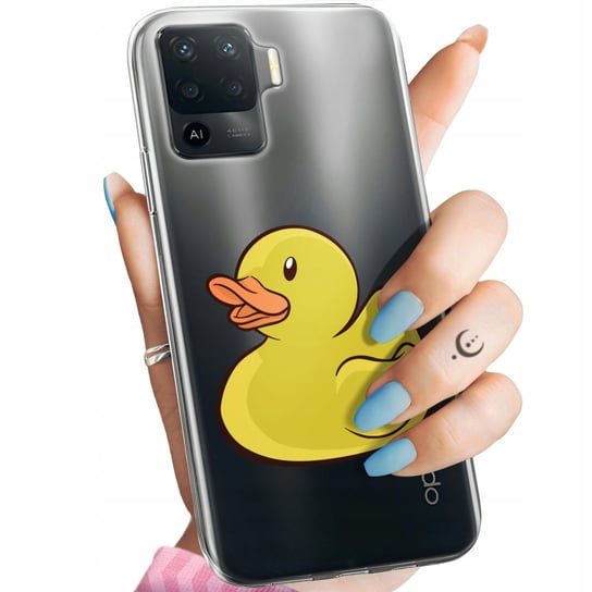 Etui Do Oppo Reno 5 Lite Wzory Bez Tła Naklejki Sticker Obudowa Pokrowiec Oppo