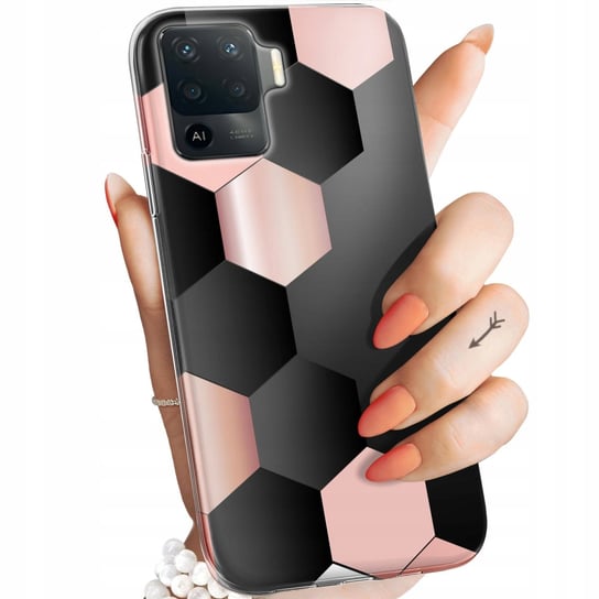 Etui Do Oppo Reno 5 Lite Wzory Geometryczne Symetria Obudowa Pokrowiec Case Oppo